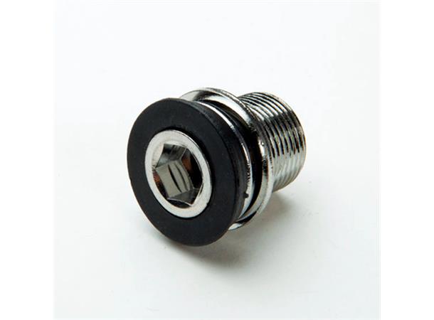 Race Face M15 ISIS Krankbolt M15 x 26mm, stål, m/plastdeksel 
